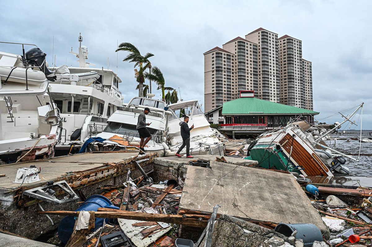 Hurricane Ian Makes Landfall In Southwest Florida