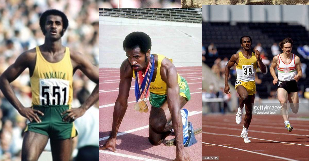 Throwback To 1976 Olympics When Donald Quarrie Won The 200m Final