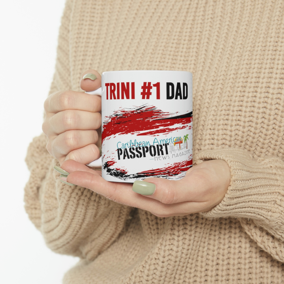 Trini #1 Dad Ceramic Mug 11oz