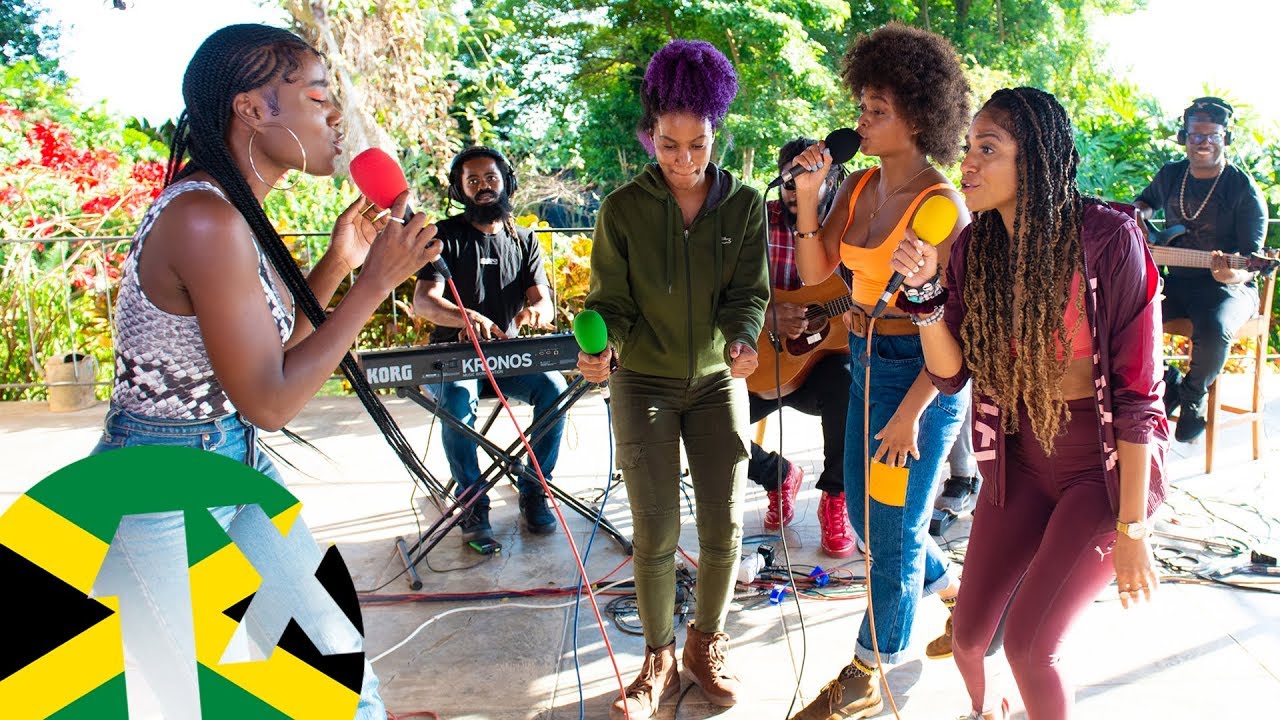 These Reggae Gals Make Great Music When Simply Jamming Without An Audience