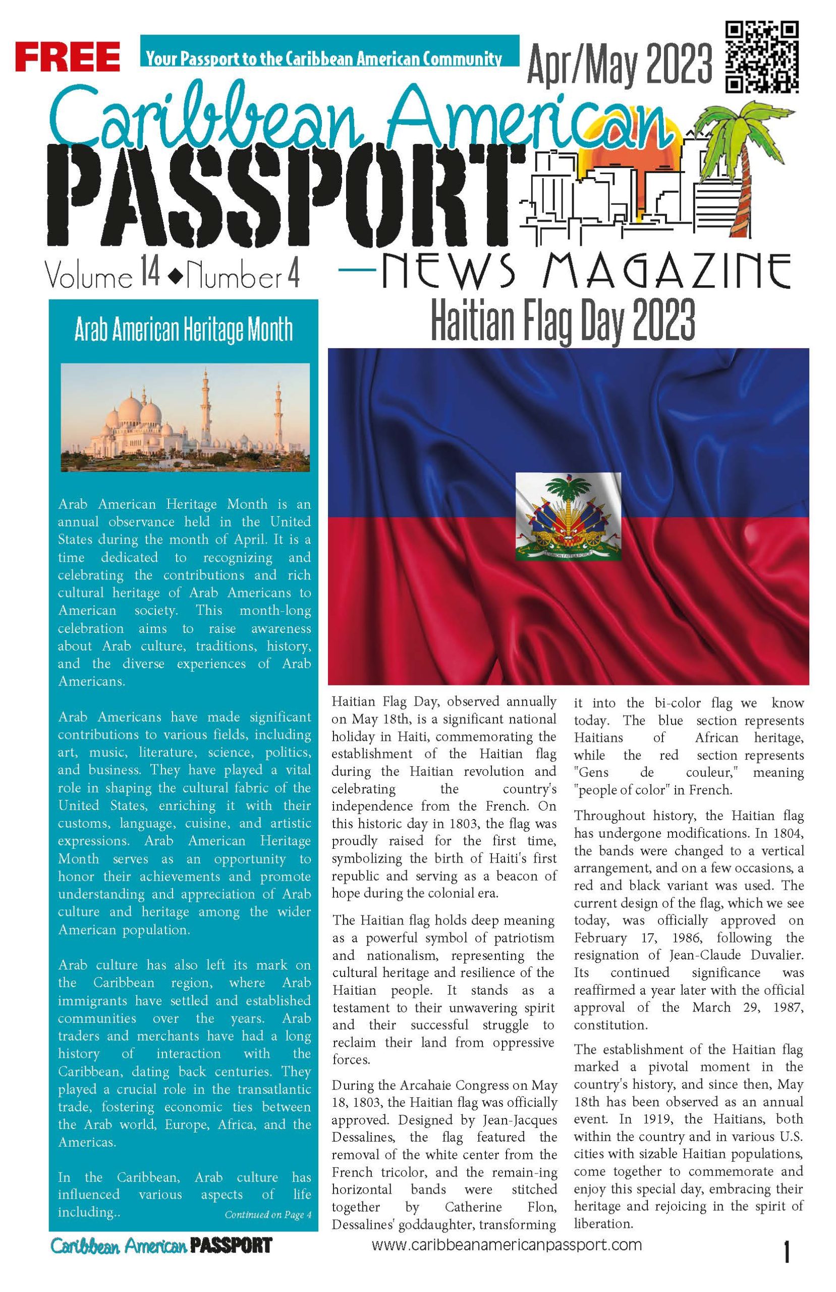 Caribbean American Passport News Magazine - May 2023